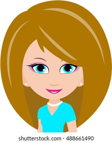  Brown Haired Female Avatar