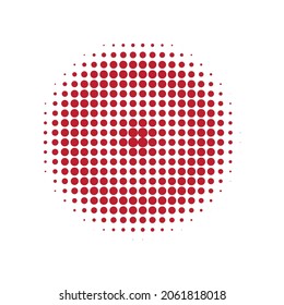 Brown Halftone Retro. Vector Logo. Abstract Set. Texture Backdrop. Dot Set. Circle Background. Gradient Retro. Round Art. Effect Illustration.
