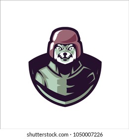 Brown Helm Cat E Sport Logo