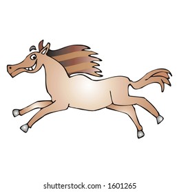 brown horse