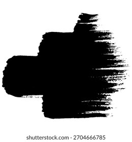 pinceladas de tinta marrom são perfeitas para projetos temáticos grunge