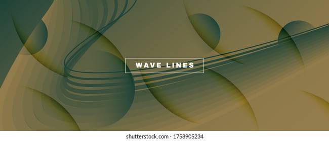 Brown Landing Page Design. 3d Flow Lines Poster. Wave Digital Background. Camo Gradient Illustration. Landing Page Design. Fluid Memphis Motion. Technology Landing Page Design.