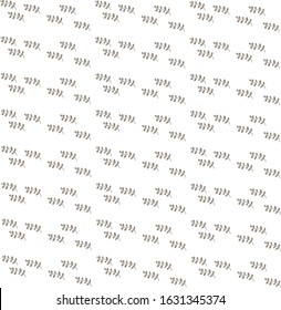 brown leaf pattern on white background