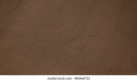 Brown leather background. Eps 10 vector file. 