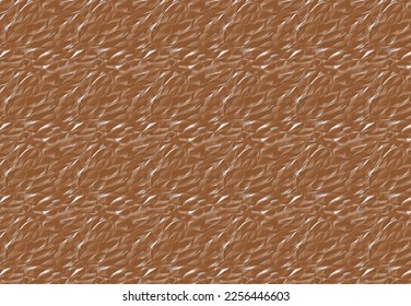 Brown leather texture background, closeup. Dark umber reptile skin, macro. Nature structure of textile. Luxury Brown leather texture