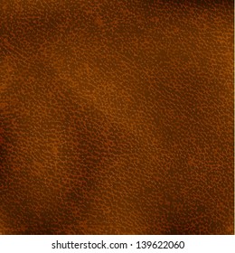 Brown leather texture - eps10