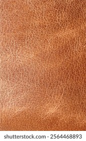 Brown leather texture. Material: genuine leather, eco-leather background. Texture of soft brown cowhide close-up. Fashion, style, material.