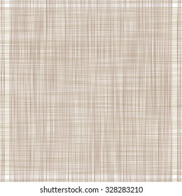 Brown light canvas texture, vector background. Imitation of natural fabric