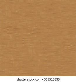 Brown light canvas texture, vector background. Imitation of natural fabric