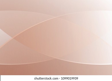 brown light gradient color soft light and line graphic for cosmetics banner advertising luxury modern background (vector)