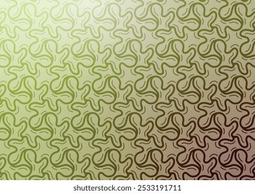 Brown line gradient graphic concept art background. vector illustration.
