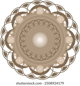 brown lineal background abstract circle 