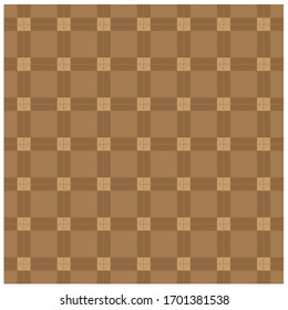 Brown Lumberjack Plaid Seamless Pattern