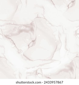 Brown Marble Pattern. Brown Alcohol Ink Repeat Stone. Cream Abstract Background. Cream Water Color Background. Beige Marble Watercolor. Floor Vector Ceramic. Light Pale Slate. Modern Seamless Template