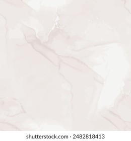 Brown Marble Pattern. Light Water Color Marble Tile. Light Marble Background. Cream Wall Paint. Cream Alcohol Ink Watercolor. Beige Gradient Watercolor. Pale Pastel Grunge. Vector Abstract Painting