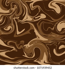 Brown marble style abstract background vector illustration.
