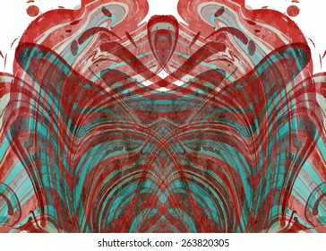 brown marbled artwork ebru texture, exotic abstract background 