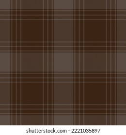 Brown Minimal Plaid textured seamless pattern for fashion textiles and graphics