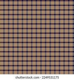 Brown Minimal Plaid textured seamless pattern for fashion textiles and graphics
