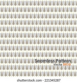 Brown Modern double plumb or triangle seamless pattern. Stylish pattern for graphic design in abstract style.
