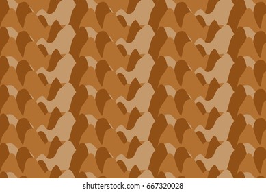 Brown mud pattern