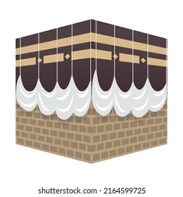 brown muslim sacred mecca icon