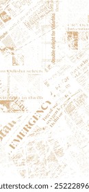 brown newspaper paper texture Old parchment newspaper paper.	
