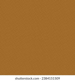 Brown ocher cloth, texture or pattern with thin stripes crossed at right angles. Flax or cotton fabric. Backcloth structure. Abstract vector.