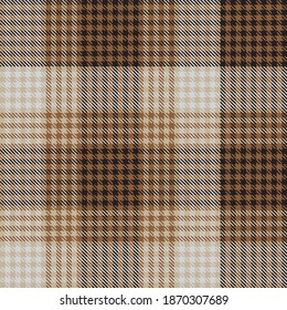 Brown Ombre Plaid textured seamless pattern suitable for fashion textiles and graphics