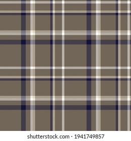 Brown Ombre Plaid textured seamless pattern suitable for fashion textiles and graphics