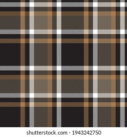 Brown Ombre Plaid textured seamless pattern suitable for fashion textiles and graphics