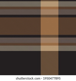 Brown Ombre Plaid textured seamless pattern suitable for fashion textiles and graphics