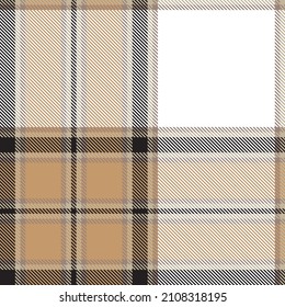 Brown Ombre Plaid textured seamless pattern suitable for fashion textiles and graphics