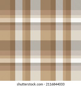 Brown Ombre Plaid textured seamless pattern suitable for fashion textiles and graphics
