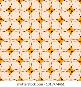 Brown and Orange abstract background. Seamless patterns for web, textile and wallpapers. Fashion graphics.