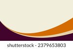 brown and orange curved shapes background. great for poster, banner, presentation, cover, flyer, brochure.
