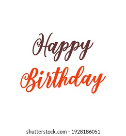 brown and orange happy birthday sentences