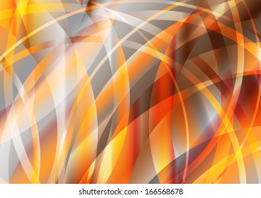 Brown, orange, red abstract background vector neon template concept