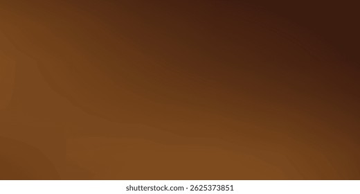 Brown orange silk satin. Fabric background for design. Gradient. Chocolate color. Dark abstract elegant background. Matte, shimmer. vector illustration eps10