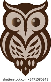 Brown Owl Logo for any Purpose