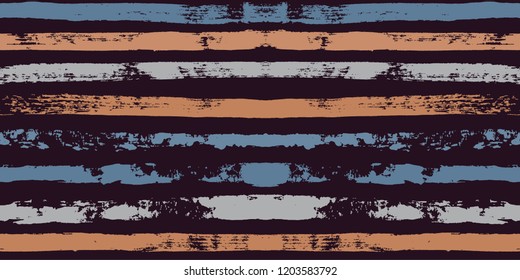 brown paint stripe Seamless pattern. vector striped graphic background. ink brush strokes. grunge stripes, trendy male paintbrush line. winter texture lines backdrop 