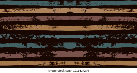 brown paint stripe Seamless pattern. autumn vector striped graphic background. ink brush strokes. grunge stripes, trendy male paintbrush line. winter texture lines backdrop 