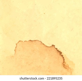 Brown Paper With Stain