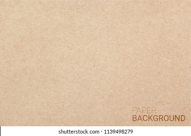 Brown paper texture background. Vector illustration eps 10.