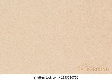 Brown paper texture background. Vector illustration eps 10.