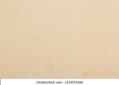 Brown paper texture background, Vector illustration eps 10