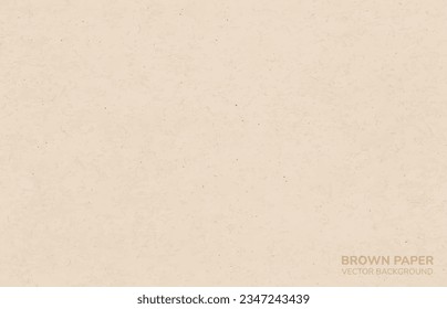 Brown paper texture background. Vector illustration eps 10 