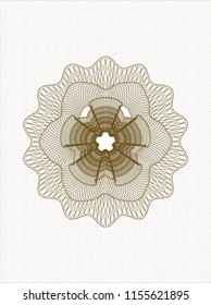 Brown passport money rossete