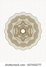  Brown passport money style rossete