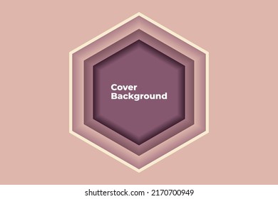 Brown Pastel Abstract Modern Background. Vector Illustration, Minimalist simple design.